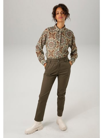 Aniston Spodnie w kolorze khaki