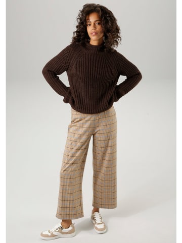 Aniston Broek lichtbruin/lichtblauw