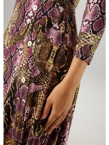 Aniston Jurk bordeaux/camel