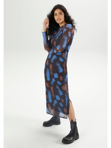 Aniston Kleid in Schwarz/ Blau