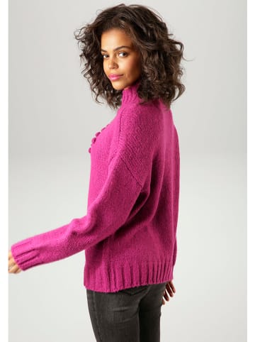 Aniston Pullover in Beere