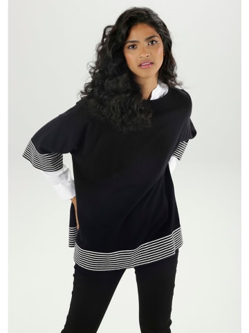 Aniston Sweter w kolorze czarnym