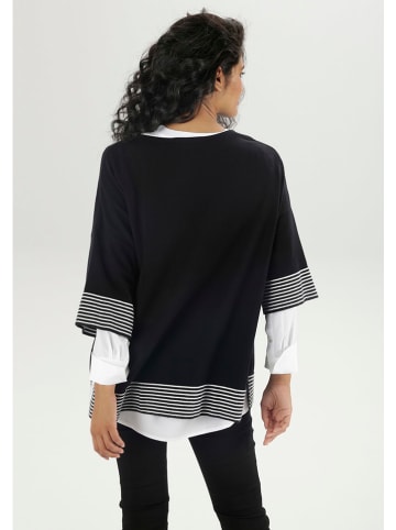 Aniston Sweter w kolorze czarnym