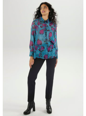 Aniston Blouse blauw/paars
