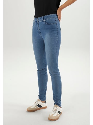 Aniston Dżinsy - Skinny fit - w kolorze niebieskim