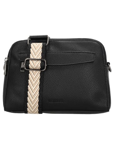 Beagles Umhängetasche "Las Palmas" in Schwarz - (B)23 x (H)16 x (T)7 cm