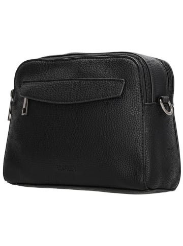 Beagles Umhängetasche "Las Palmas" in Schwarz - (B)23 x (H)16 x (T)7 cm
