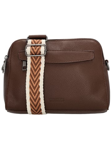 Beagles Schoudertas "Las Palmas" bruin - (B)23 x (H)16 x (D)7 cm