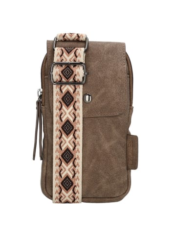 Beagles Handytasche "Malaga" in Hellbraun - (B)11 x (H)20 x (T)2 cm