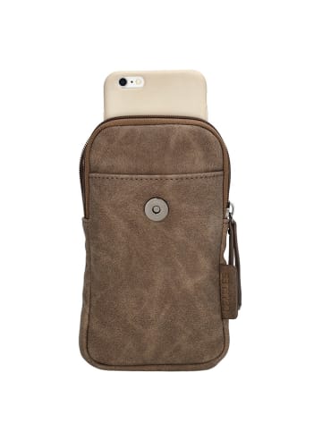 Beagles Handytasche "Malaga" in Hellbraun - (B)11 x (H)20 x (T)2 cm