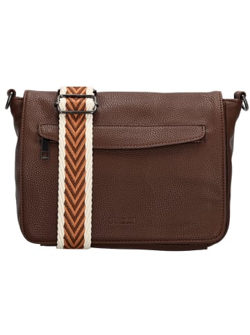 Beagles Schoudertas "Las Palmas" bruin - (B)23 x (H)18 x (D)7 cm