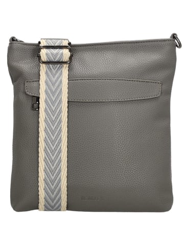 Beagles Umhängetasche "Las Palmas" in Grau - (B)24 x (H)24 x (T)4 cm