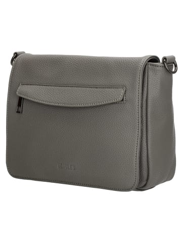 Beagles Umhängetasche "Las Palmas" in Grau - (B)23 x (H)18 x (T)7 cm