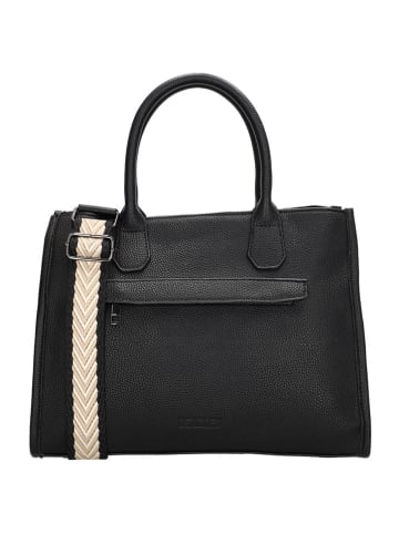 Beagles Handtas "Las Palmas" zwart - (B)34 x (H)25 x (D)13 cm