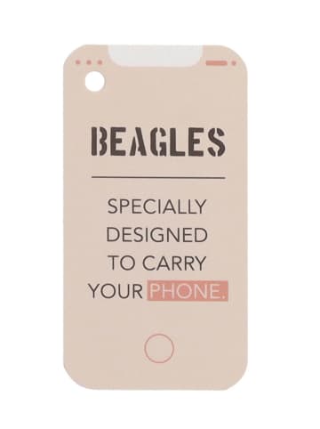 Beagles Handytasche "Rebelle" in Rot - (B)10 x (H)19 x (T)4 cm