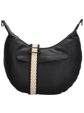 Beagles Umhängetasche "Las Palmas" in Schwarz - (B)35 x (H)22 x (T)10 cm