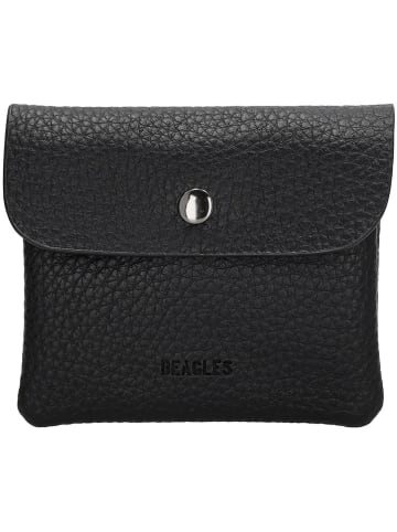 Beagles Portemonnee "Lizaso" zwart - (B)9 x (H)10 x (D)2 cm