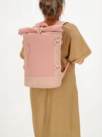 Beagles Rugzak "Kobe" lichtroze - (B)24 x (H)59 x (D)13 cm