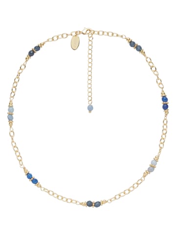 U.S. Polo Assn. Vergulde ketting met edelstenen - (L)37 cm