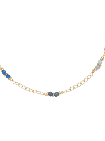 U.S. Polo Assn. Vergulde ketting met edelstenen - (L)37 cm