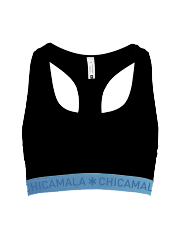 Muchachomalo Sport-BH in Schwarz