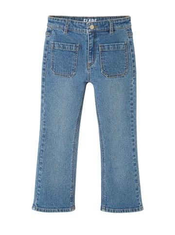 vertbaudet Jeans "Nathalie" - Regular Fit - in Blau