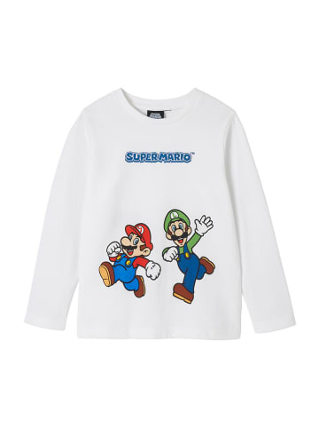 vertbaudet Longsleeve in Weiß
