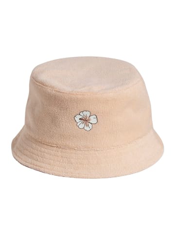 vertbaudet Wende-Hut in Beige/ Rosa/ Orange