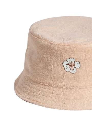 vertbaudet Wende-Hut in Beige/ Rosa/ Orange