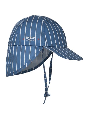 vertbaudet Hoed blauw/wit