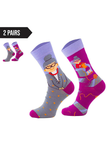 TODO SOCKS 2er-Set: Socken in Bunt