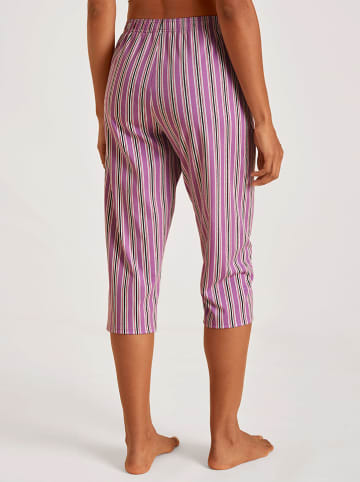 Calida Pyjamabroek paars/zwart/wit