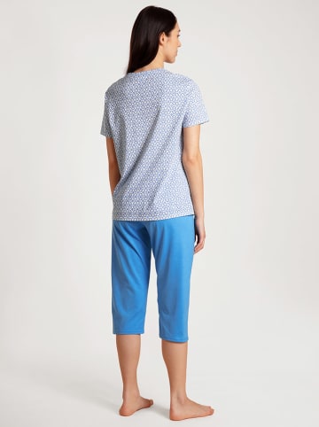 Calida Pyjama in Blau