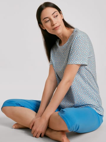 Calida Pyjama in Blau
