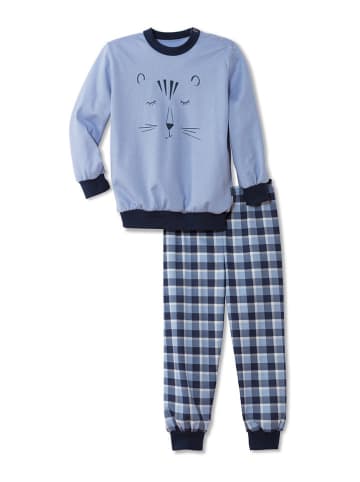Calida Pyjama in Blau