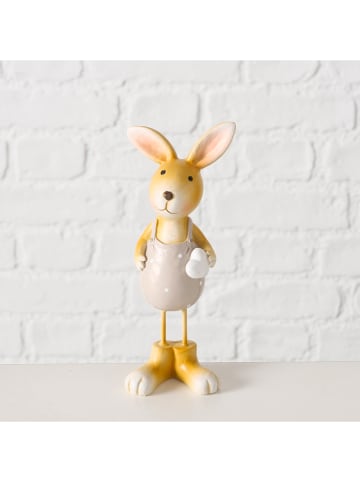 Boltze 3-delige set: decofiguren "Gitty" lichtbruin - (H)15,5 cm