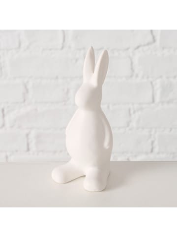 Boltze Figurka dekoracyjna "Holly" w kolorze białym - wys. 12,6 cm