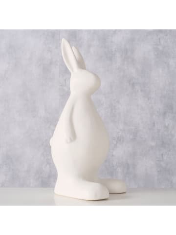 Boltze Figurka dekoracyjna "Holly" w kolorze białym - wys. 20 cm