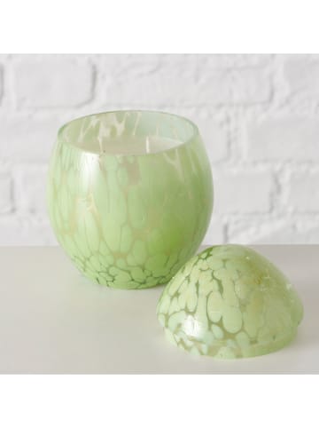 Boltze Windlicht "Paska" groen - (H)11,5 cm