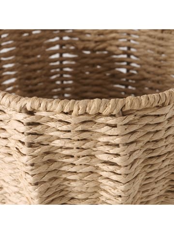 Boltze Mand "Koni" lichtbruin - (H)26,5 x Ø 18,5 cm