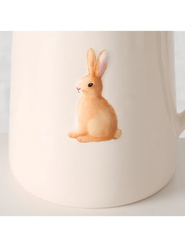 Boltze Krug "Melly" in Creme/ Hellbraun - 800 ml