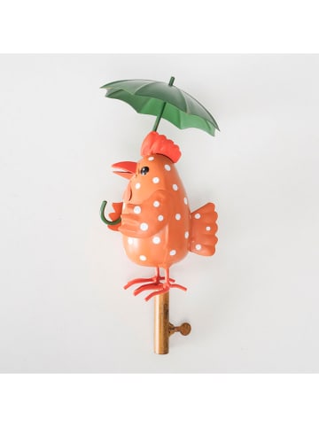 Boltze Deszczomierz "Loco" w kolorze pomarańczowo-zielonym - wys. 114,5 cm
