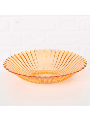 Boltze Servierschale "Fiorina" in Orange - Ø 22 cm