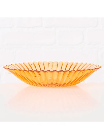 Boltze Półmisek "Fiorina" w kolorze pomarańczowym do serwowania - Ø 22 cm