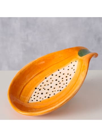Boltze Półmisek "Papaya" w kolorze pomarańczowym do serwowania - dł. 15,5 cm