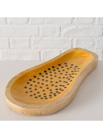 Boltze Półmisek "Paya" w kolorze pomarańczowym do serwowania - dł. 30 cm