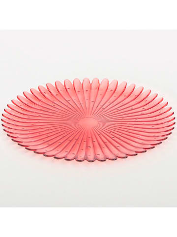Boltze Servierteller "Fiorina" in Rot - Ø 28 cm