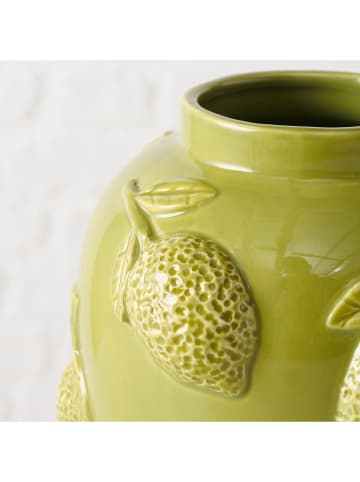 Boltze Wazon "Lime" w kolorze zielonym - wys. 20,6 cm