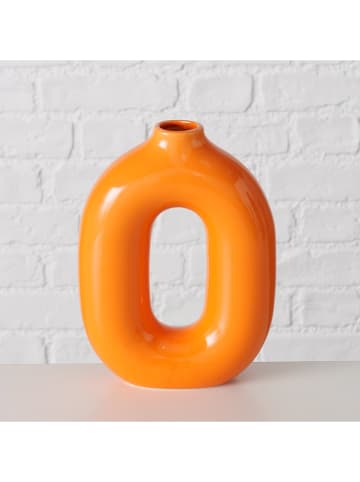 Boltze Wazon "Lime" w kolorze pomarańczowym - wys. 22,6 cm