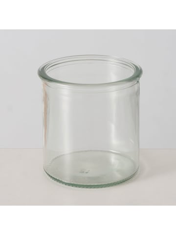 Boltze Windlicht "Buddy" in Weiß - (H)39,5 cm